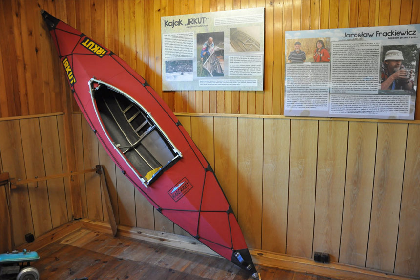 Museum of Kayak in Drohiczyn Poland