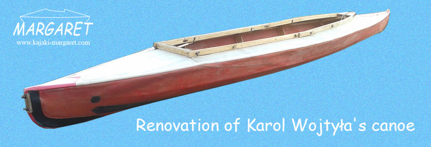 Renovation of the papal canoe