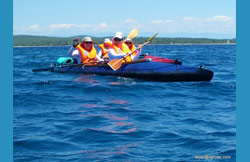 kayaked to Croatia